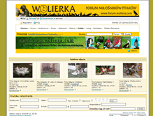 Tablet Screenshot of forum.woliera.com